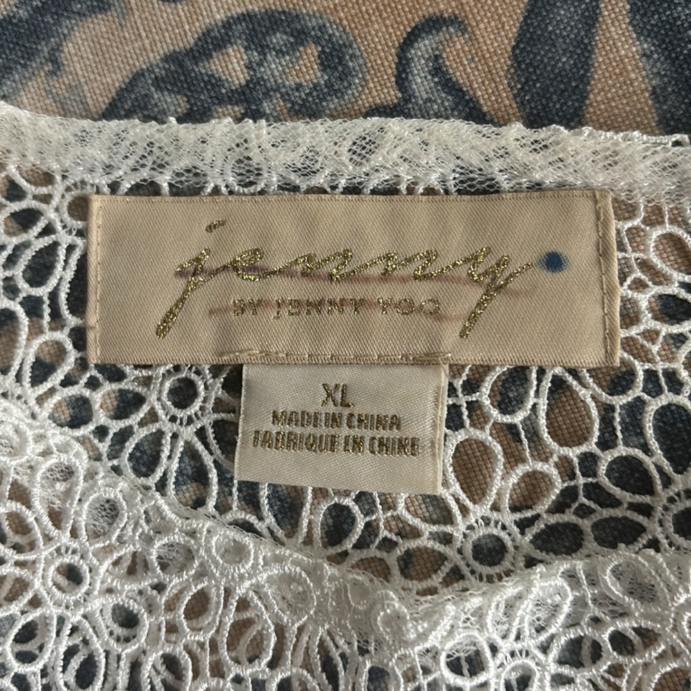 Jenny Yoo for BHLDN Wedding Topper. Worn once. - Picture 8 of 8